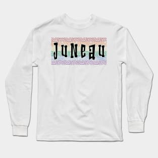 LGBTQ PATTERN AMERICA JUNEAU Long Sleeve T-Shirt